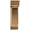 Ekena Millwork Thorton Traditional Smooth Bracket w/ Offset Brace, Western Red Cedar, 5 1/2"W x 20"D x 20"H BKT0604X20X20THR01SWR - alternate 4